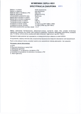 specyfikacja zakupowa nr 3