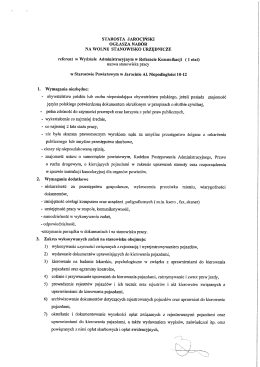 treść ogłoszenia