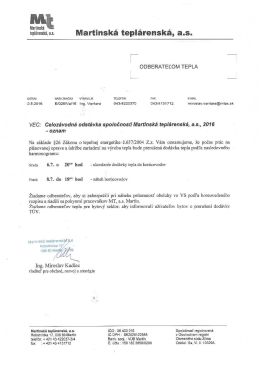 Term&iacute;n celoz&aacute;vodnej odst&aacute;vky 2016 je