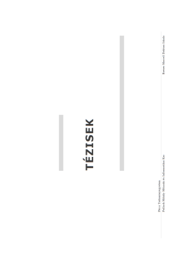 Tézisek (hun)