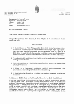 FGSZ K&ouml;zbeszerz&eacute;sek