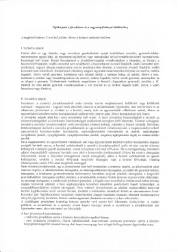 Tájékoztató I.