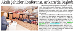 Akıllı Şehirler Konferansı, Ankara`da Başladı