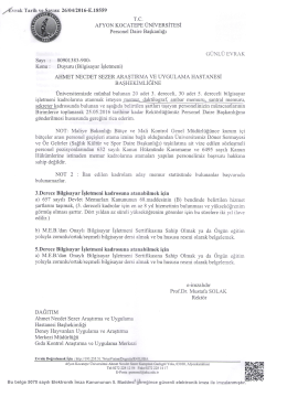 Bilgisayar İşletmeliği Kadrosu i&ccedil;in Tıklayınız.