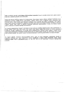Yazı ve Ekleri (2 sayfa)