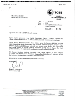 iran sağlık sektöründe yatırım fırsatları semineri hk.