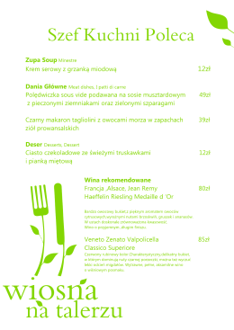 Szef Kuchni Poleca