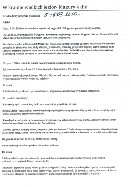 Wycieczka 1