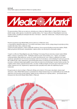 Media Markt zaprasza mieszkańców Puław do wspólnej
