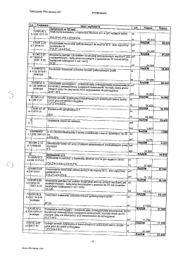 Page 1 Zadaszenie TBS zerowy.KST PRZEDM|AR Lp. | Podstawa