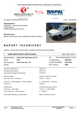raporttechniczny - Carport aukcje samochodowe, aukcje samochodów