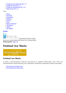Festiwal Ave Maria