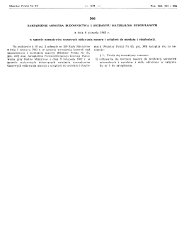 Page 1 Monitor Polski Nr. #3 – 639 – Poz. 364, 365 i 366 366