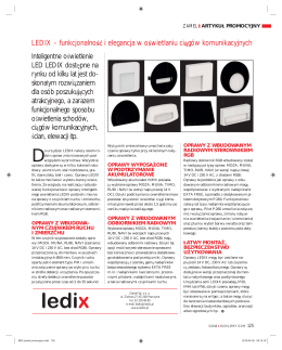 LEDIX – funkcjonalność i elegancja w