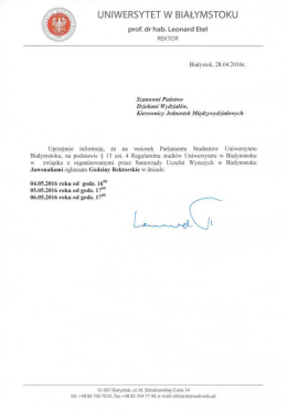 Page 1 UNIWERSYTET W BIAŁYMSTOKU prof. dr hab. Leonard