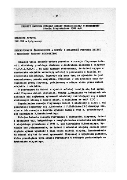 Zróżnicowanie środowiskowe a rozwój i sprawność fizyczna dzieci i