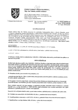 Exekutorsk&yacute; &uacute;řad - Rychnov nad Kněžnou