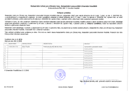 Veřejná vyhláška - doručení písemnosti č.j. V-821/2016-711