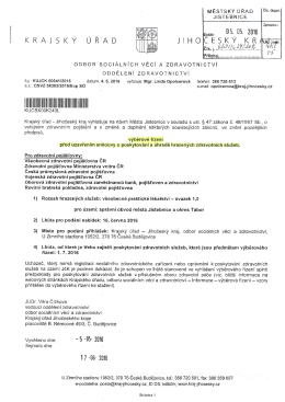 Krajský úřad - Jihočeský kraj - Výběrové řízení před