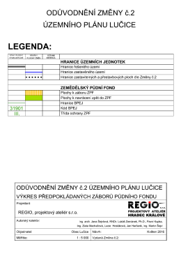 Výkres ZPF - úprava po společném jednání