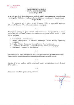 WÓJT GMINY