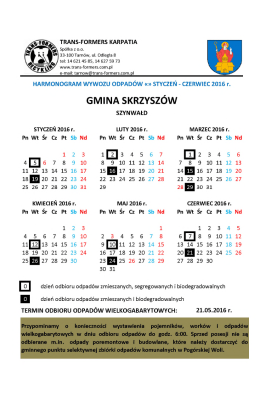styczeń-czerwiec 2016