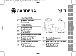 OM, Gardena, 1251, 1278, 9V, 24V, Zawór automatyczny, 2015-03