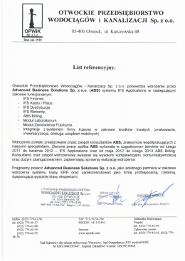 Zobacz referencję - Advanced Business Solutions