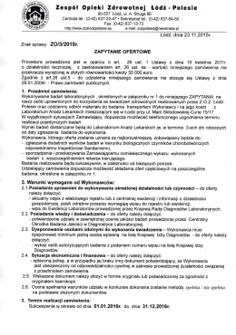 Zespół Opieki Zdrowotnej Łódź - Polesie - ZOZ Łódź