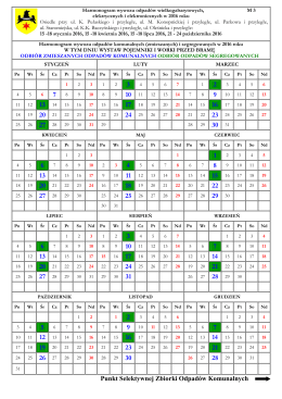 Punkt Selektywnej Zbiorki Odpadów Komunalnych 3 4 2 3 7 8 30 31