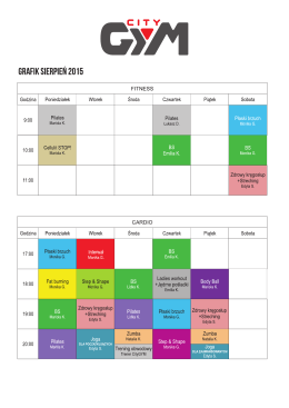 GRAFIK - sala 2 lipiec 2015