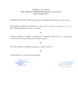 Regulamin użytkowania ogr&oacute;dk&oacute;w przydomowych