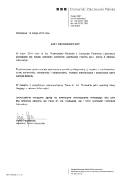 Domański Zakrzewski Paiinka