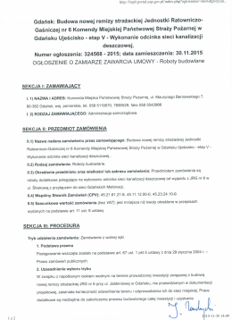 Gdańsk: Budowa nowej remizy strażackiej