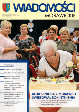 Klub seniora z Morawicy świętował roK istnienia
