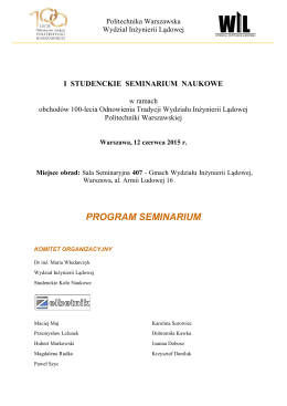 pobierz pdf - Politechnika Warszawska