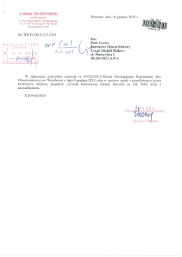 więcej - Biuletyn Inforacji Publicznej, Urząd Miasta i Gminy Bielawa