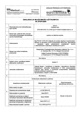 ZAKŁAD PRODUKCJI STYROPIANU