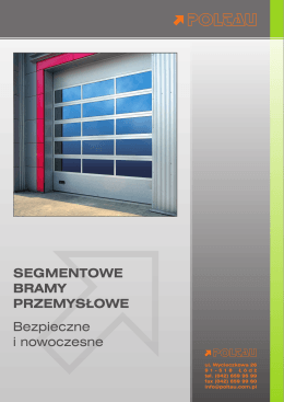 Bramy przemysłowe segmentowe