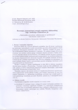 dr hab. Zbigniew Szkutnik, prof. AGH