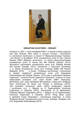 CV Sebastian Kuczyński