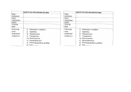 ankieta dla wolontariusza śdm ankieta dla wolontariusza śdm data