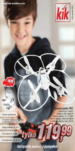 Quadcopter RC - KiK