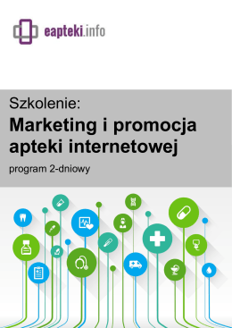 Marketing i promocja apteki internetowej (program 2
