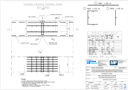 szczeg&oacute;ł dylatacji pozornej