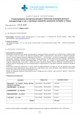 f - Krakowski Szpital Specjalistyczny im. Jana Pawła II