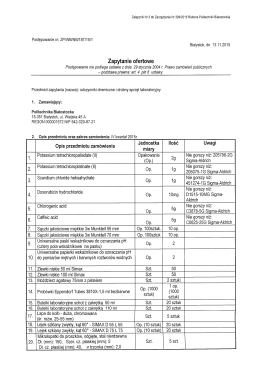 Zapytanie ofertowe