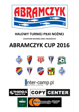 ABRAMCZYK CUP 2016