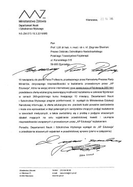 Ministerstwo Zdrowia Warszawa` Ł