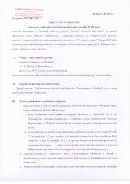 S`fAROS`lM-n MMI/nim |-. - Starostwo Powiatowe w Mońkach